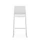 Verse Shell Skid Base Bar Stool